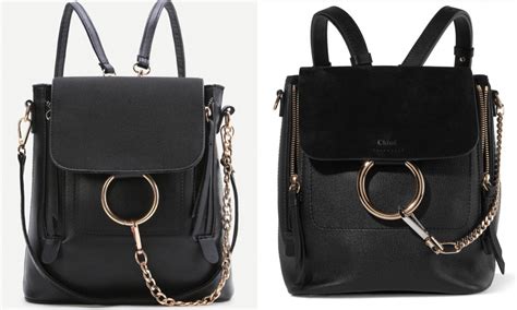 chloe small faye backpack dupe|chloe sneakers dupe.